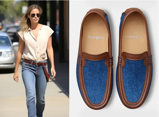 Accelerator® Women's Designer Driving Shoes Denim