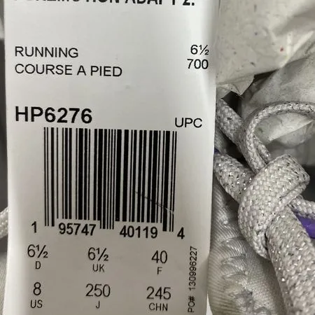 Adidas Women's Puremotion Adapt 2.0 Sneaker Grey/Purple Size 8 HP6276