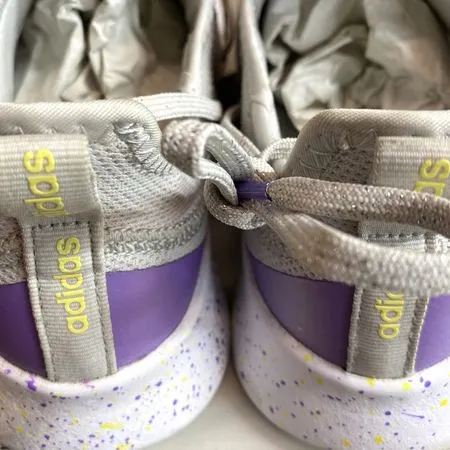 Adidas Women's Puremotion Adapt 2.0 Sneaker Grey/Purple Size 8 HP6276
