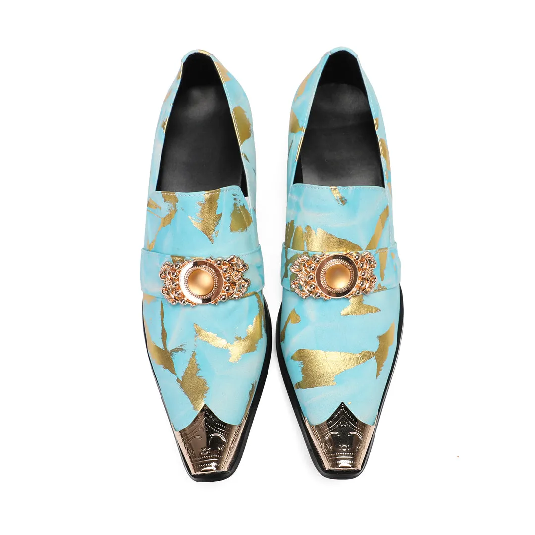 AOMISHOES™ Nuvole Dorate Dress Shoes 9195