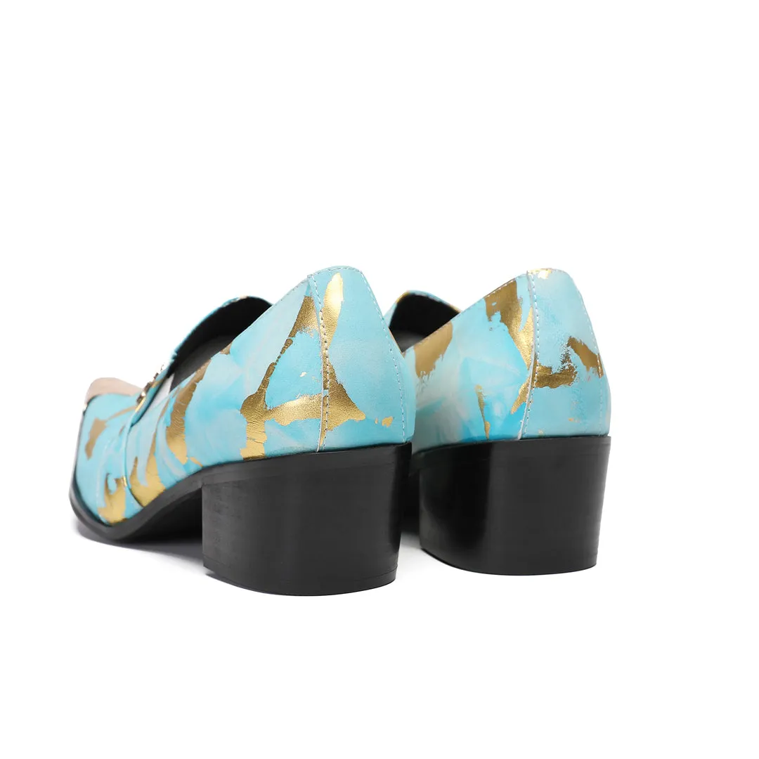 AOMISHOES™ Nuvole Dorate Dress Shoes 9195