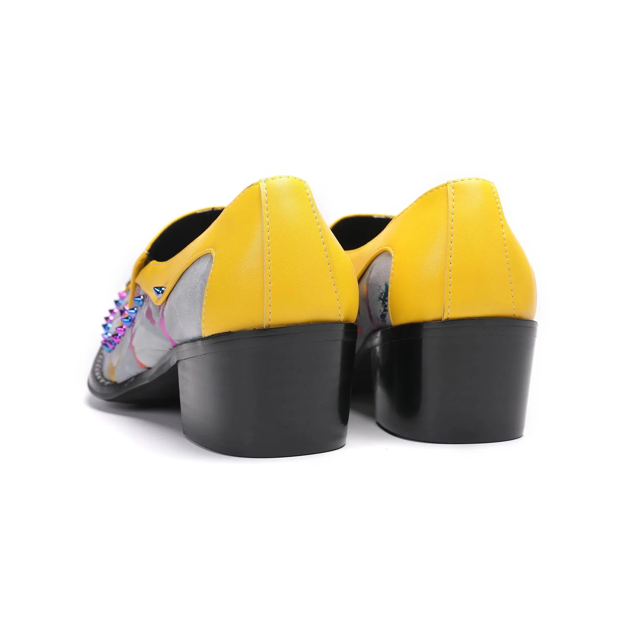 AOMISHOES™  Zitronenperlen Dress Shoes 9116