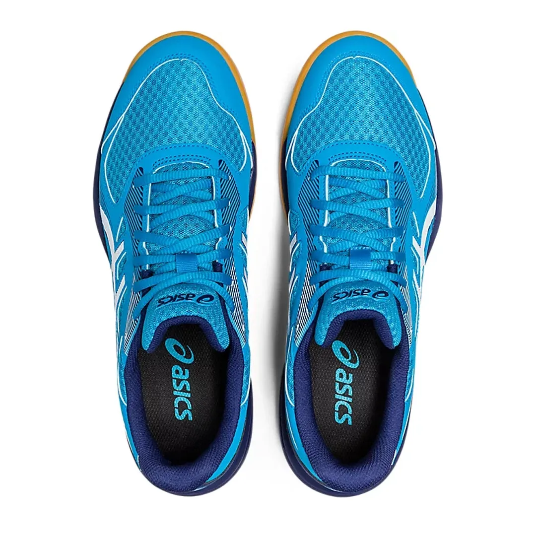 ASICS Upcourt 5 Men's Badminton Shoes Island Blue / White