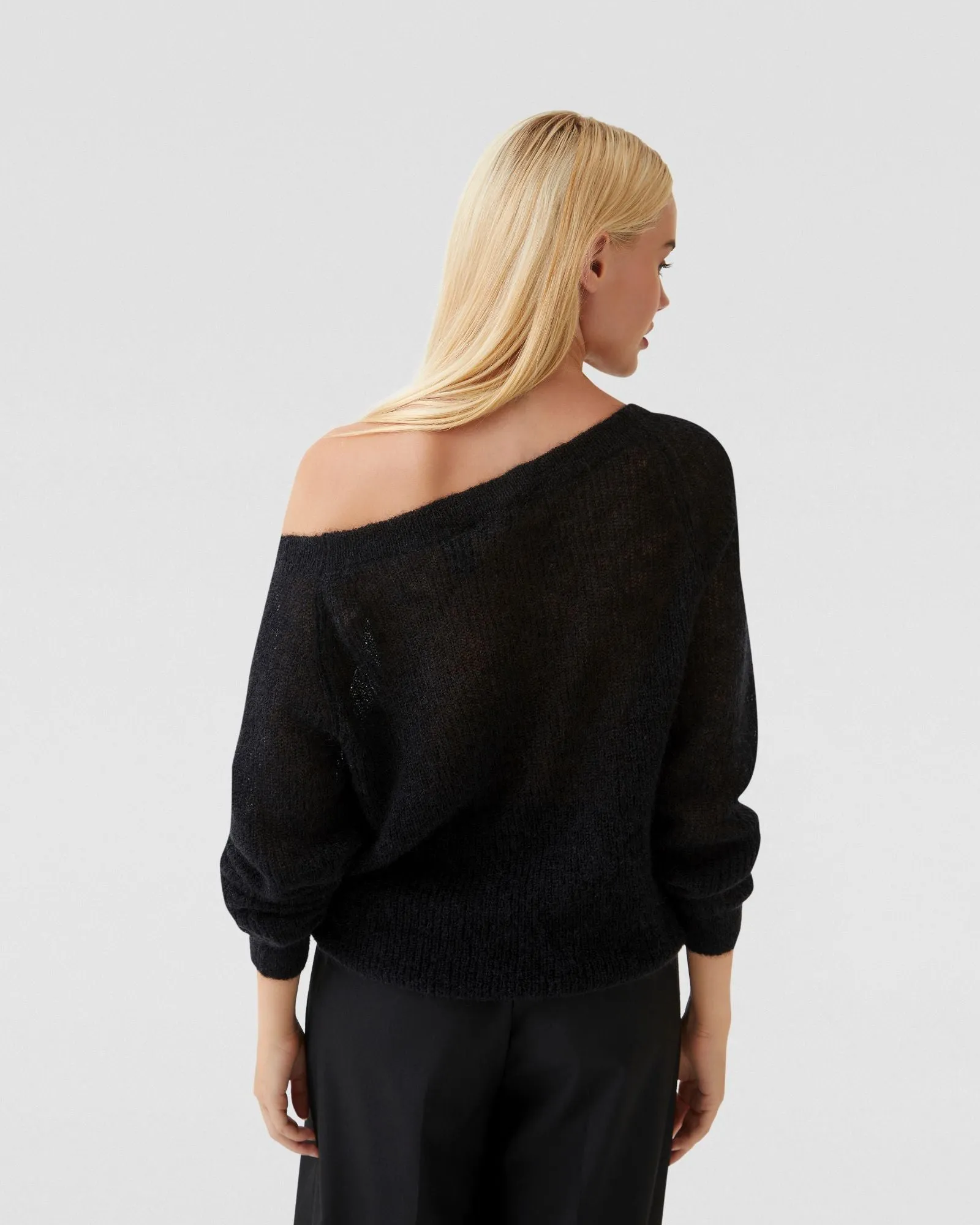 Aster Mohair Blend Soft Knit