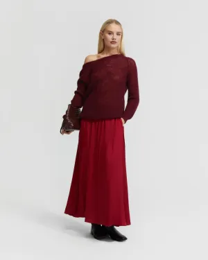 Aster Mohair Blend Soft Knit