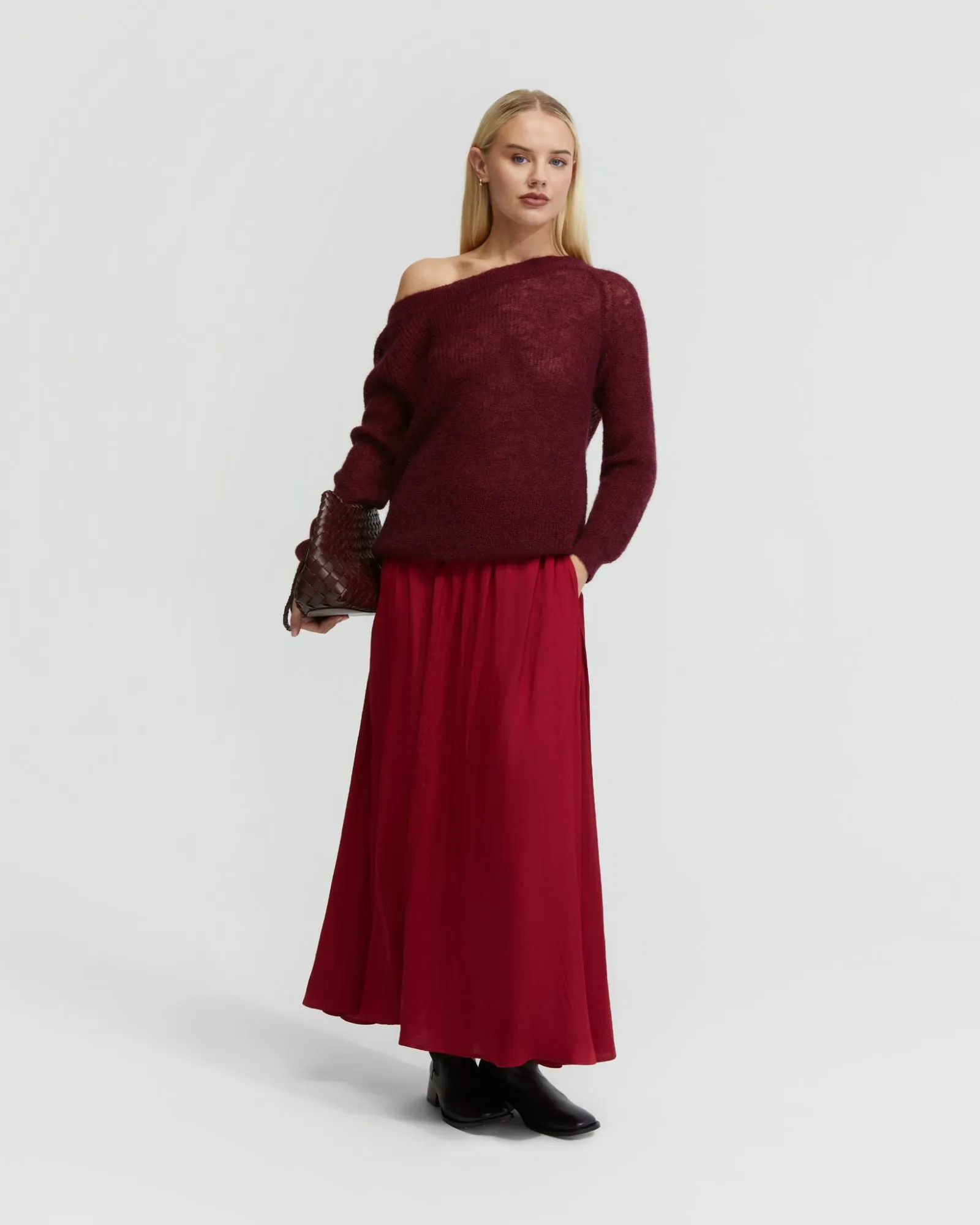 Aster Mohair Blend Soft Knit