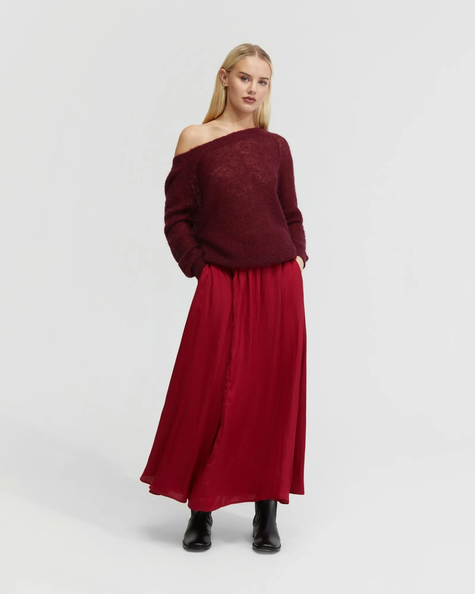 Aster Mohair Blend Soft Knit