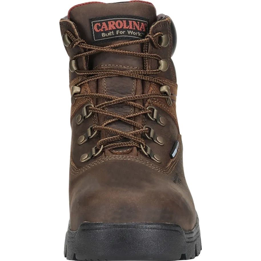 Carolina Men's Hook 6" Composite Toe Waterproof Hiker Work Boot - Brown - CA5537