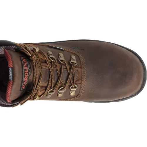 Carolina Men's Hook 6" Composite Toe Waterproof Hiker Work Boot - Brown - CA5537
