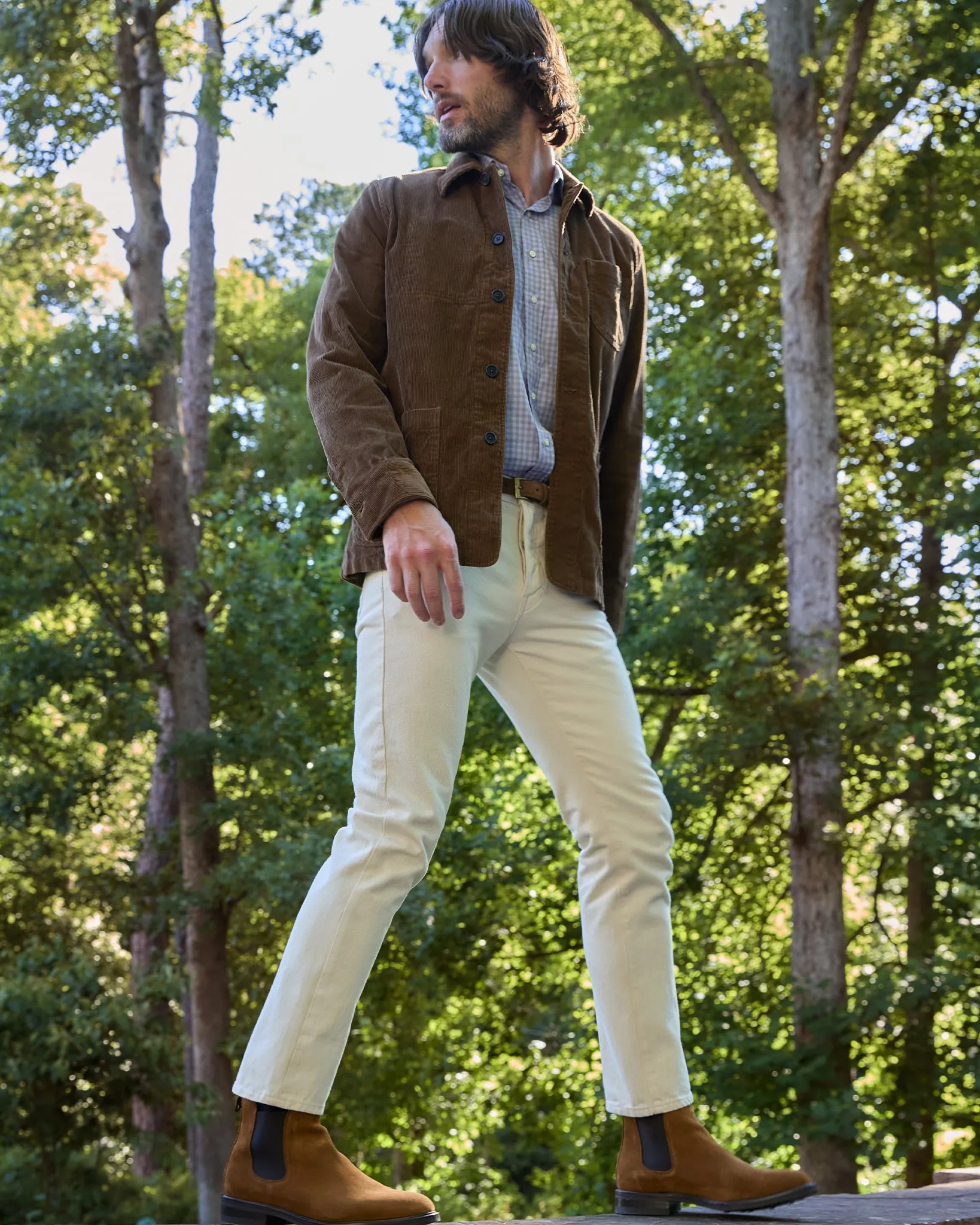 Chelsea Boot in Tobacco Suede