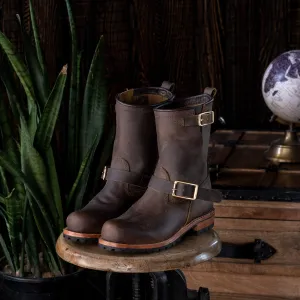 Engineer Boots (Vintage Brown) Goodyear Welted