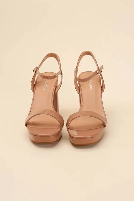 FINN-1 Ankle Strap Heel
