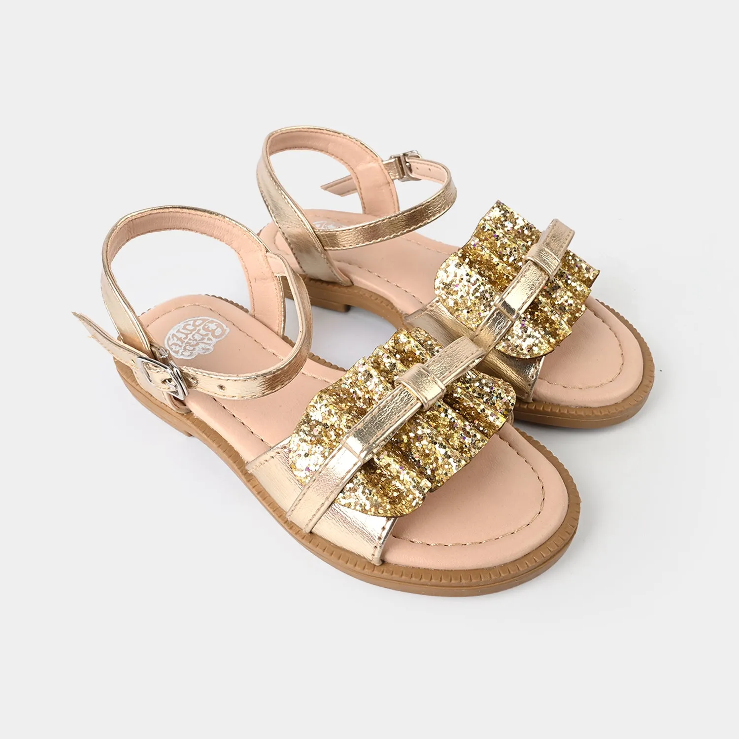 Girls Sandal 456-93-Golden