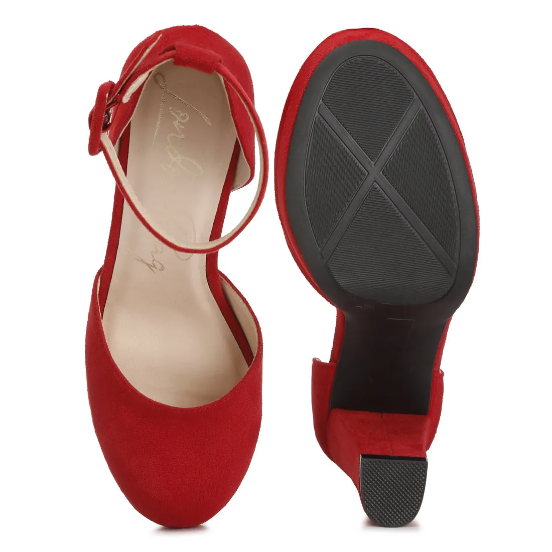 Inigo Interchangeable Ankle Strap Platform Sandals