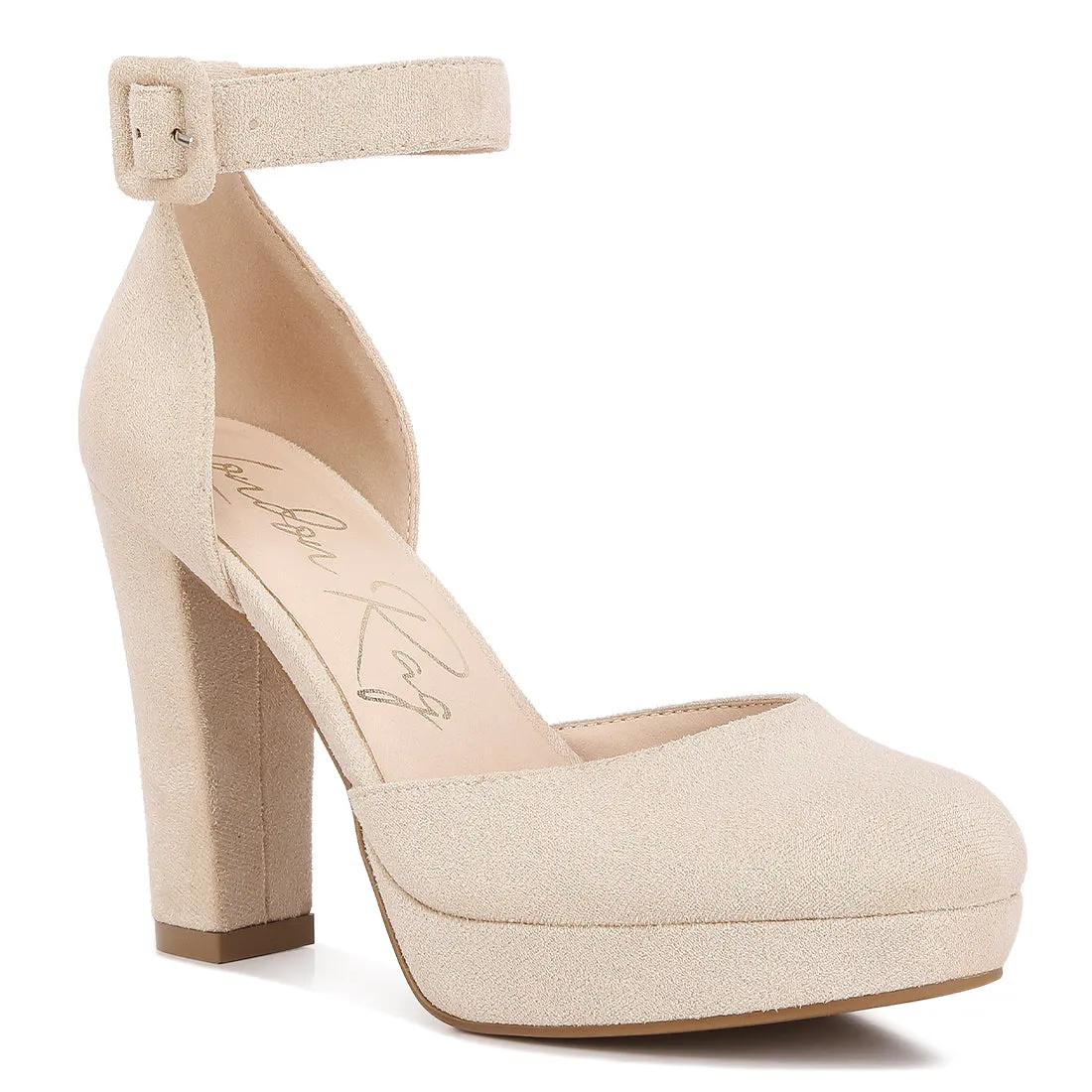 Inigo Interchangeable Ankle Strap Platform Sandals