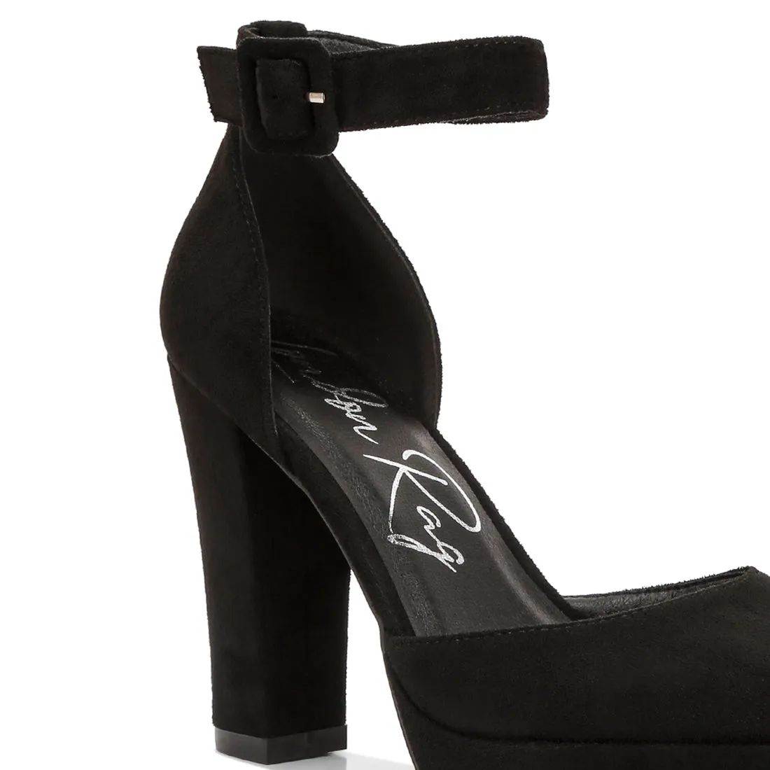 Inigo Interchangeable Ankle Strap Platform Sandals