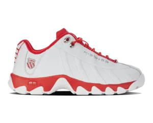 K-Swiss Men's St329 Cmf White Red White-Xw Shoes
