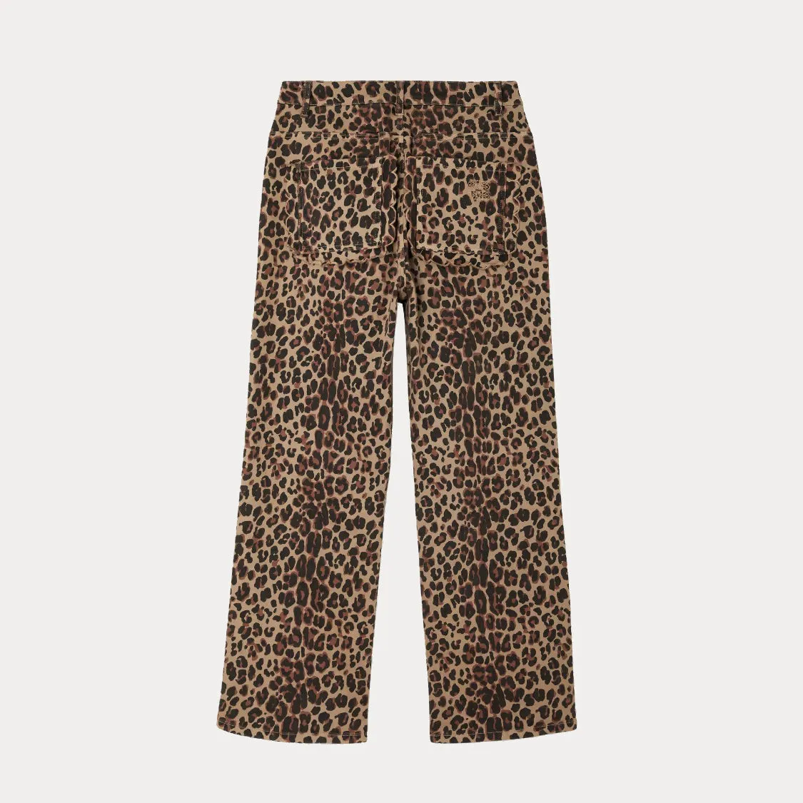 Leopard Lucia Scallop Detail Jeans