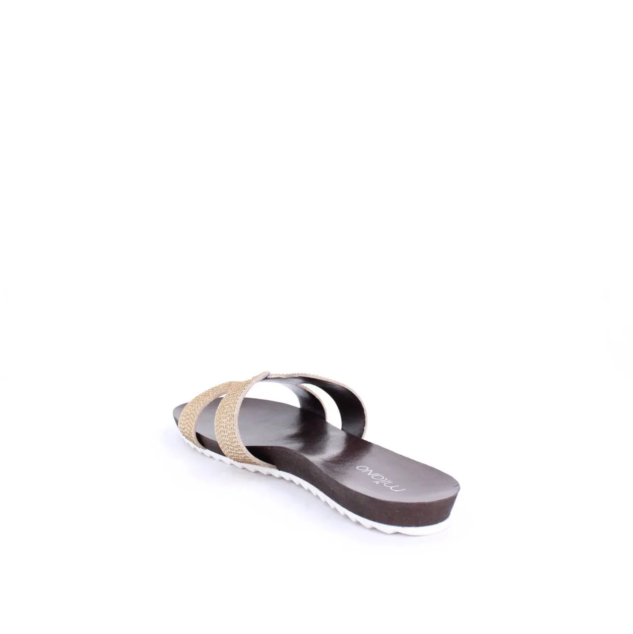 MADDIE SLIDE FLAT - GOLD