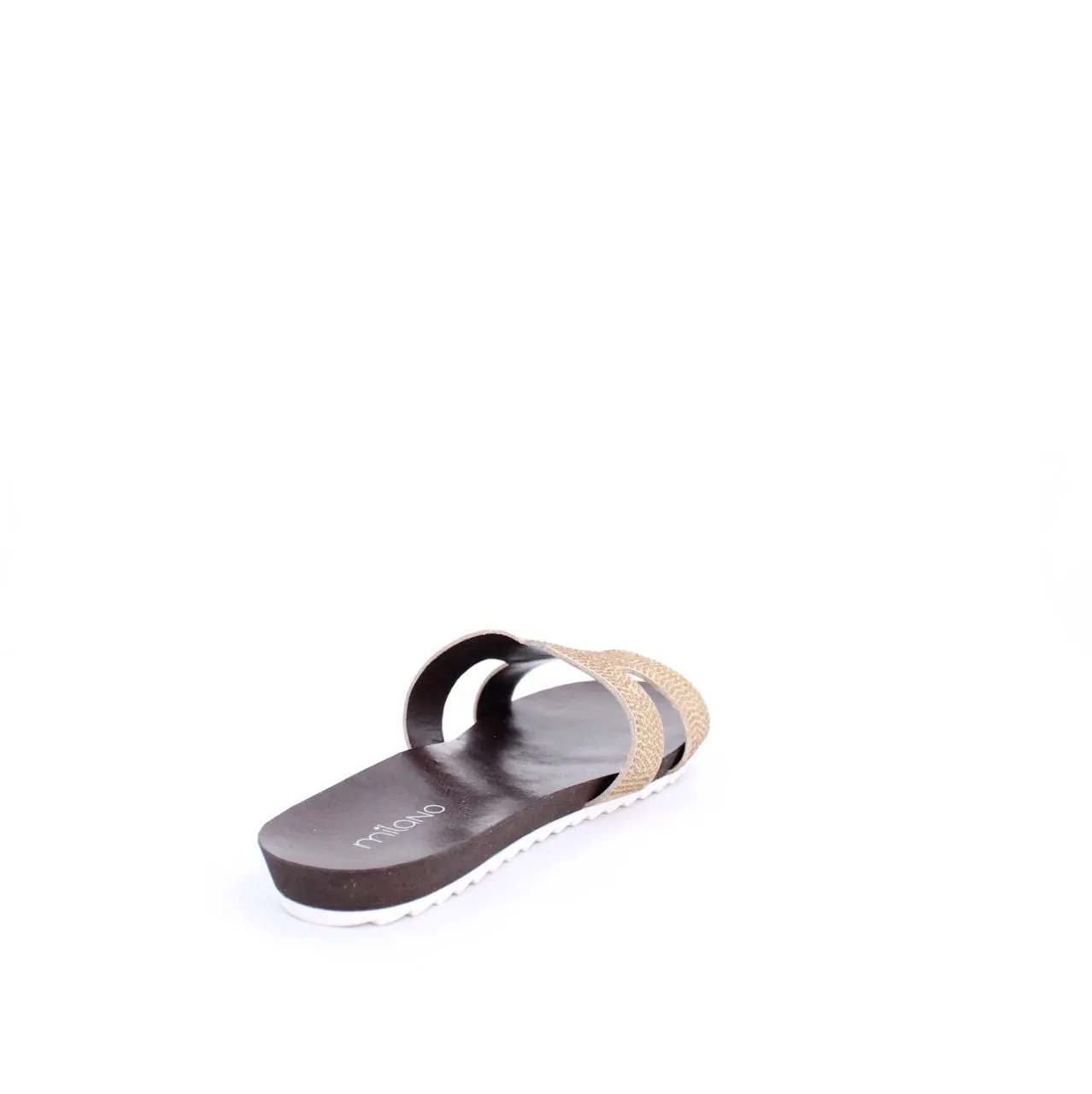 MADDIE SLIDE FLAT - GOLD
