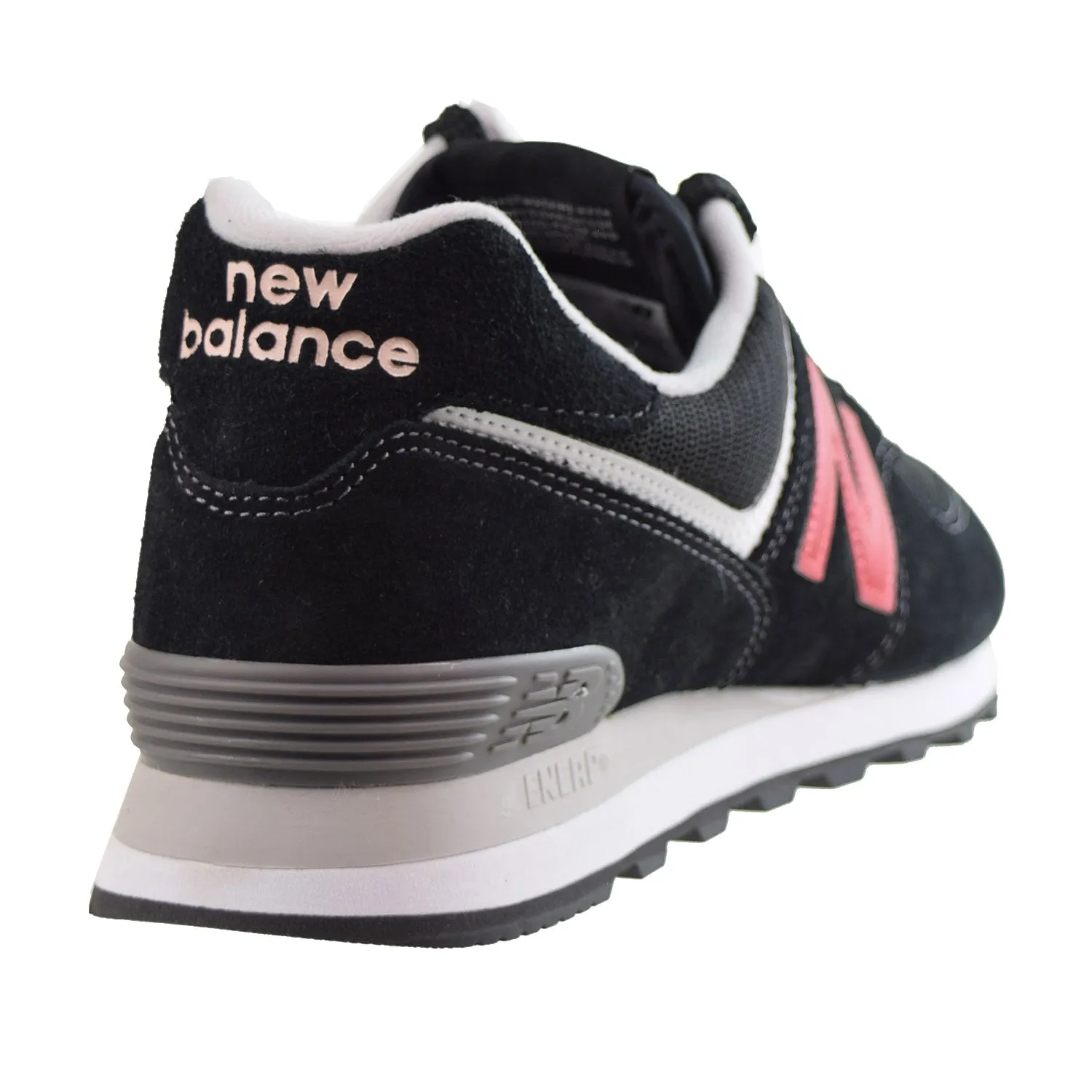 New Balance 574 Men's Shoes Black-Red-Grey