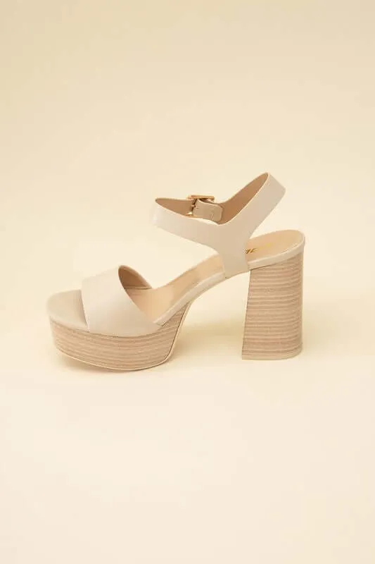 OPTIONS-S Ankle Strap Heels Sandals