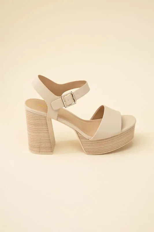 OPTIONS-S Ankle Strap Heels Sandals