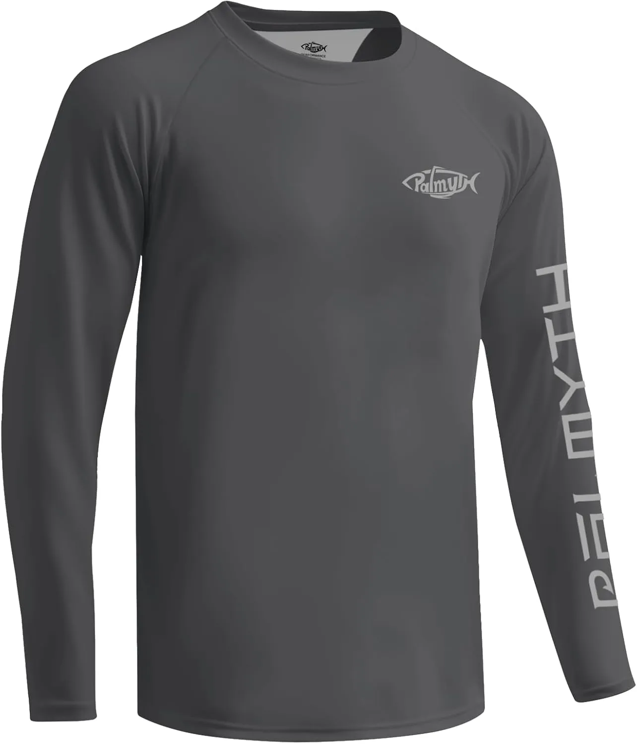 Palmyth Fishing Shirts for Men Long Sleeve UPF 50  Sun Protection UV T Shirt Tee