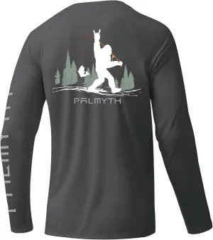 Palmyth Fishing Shirts for Men Long Sleeve UPF 50  Sun Protection UV T Shirt Tee
