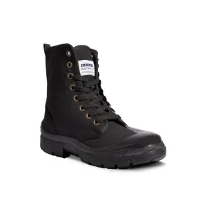 PATRIOT Black Canvas Security Boot Soft Toe