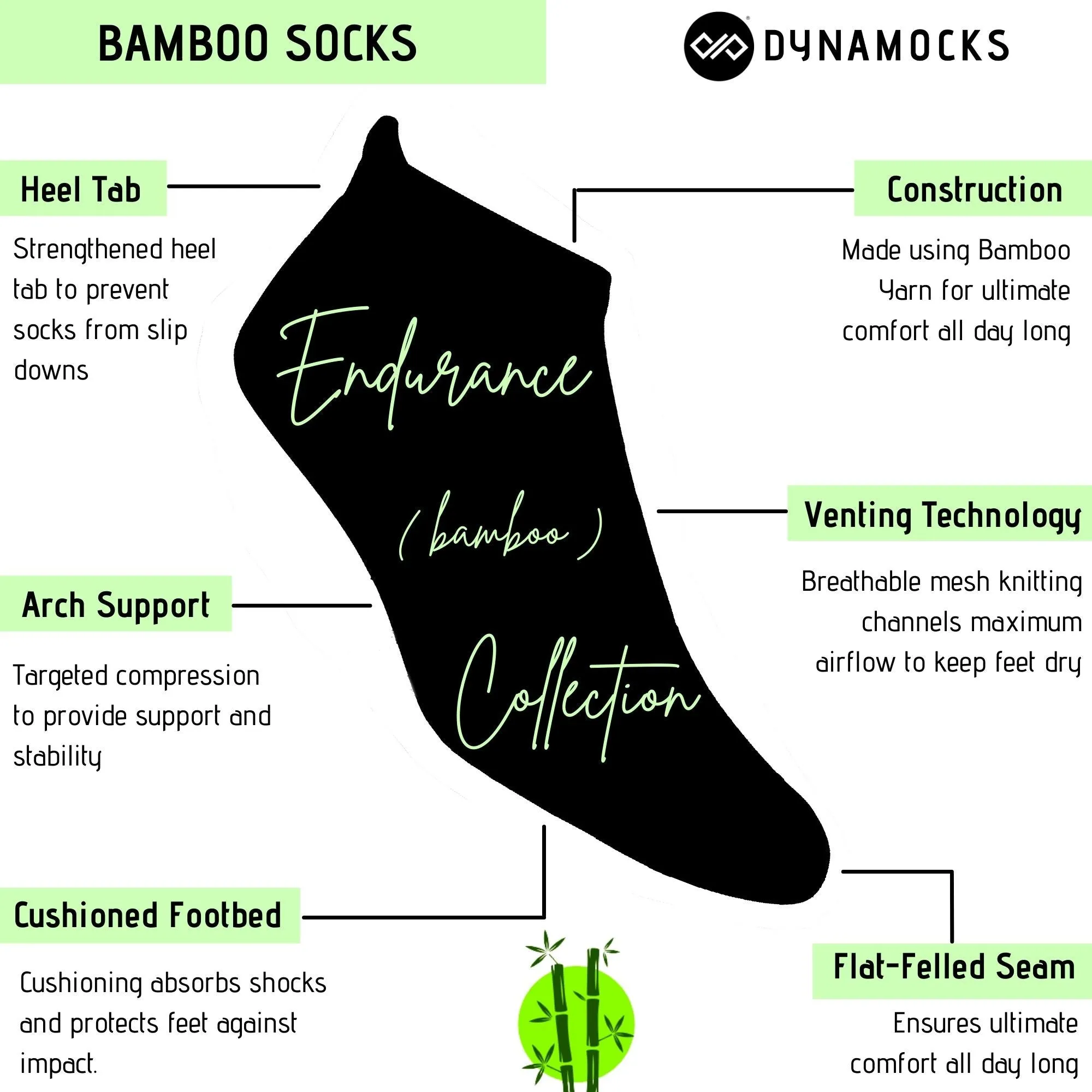 Solid Red Bamboo Unisex Ankle Length Socks