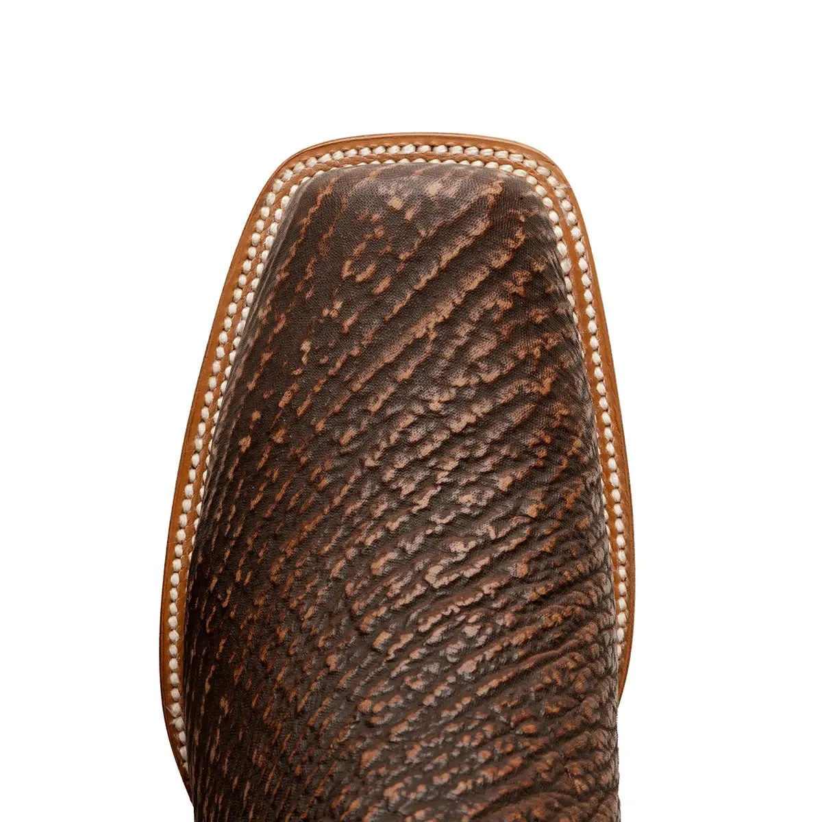 Taylor Shark Stockman Square Toe Boot - Nubuck Safari Brown