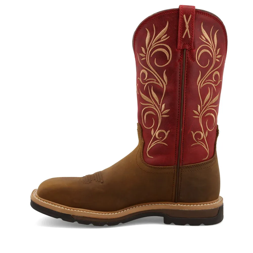 TWISTED X WLCS003 WOMEN'S 11" WESTERN WORK BOOT