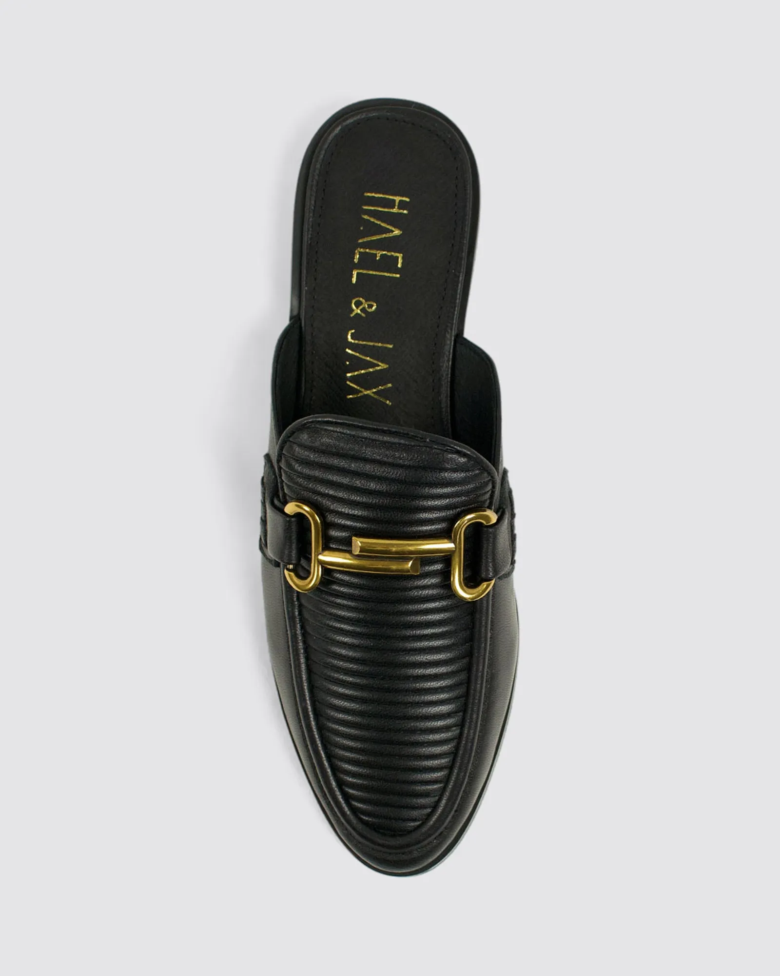 WALKER FLATS BLACK LEATHER