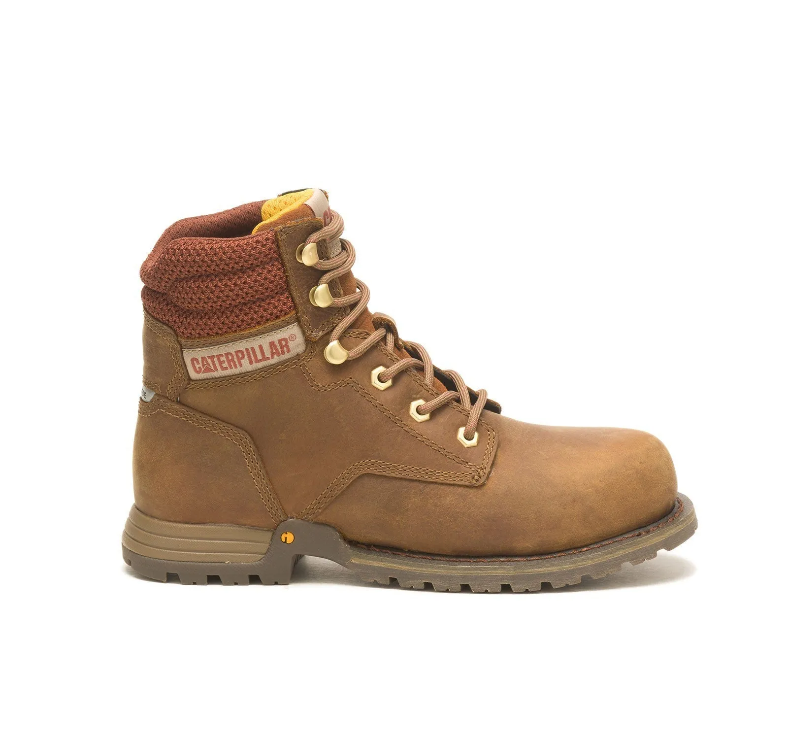 Women's Paisley 6 Inch Steel-Toe Work Boot Brown