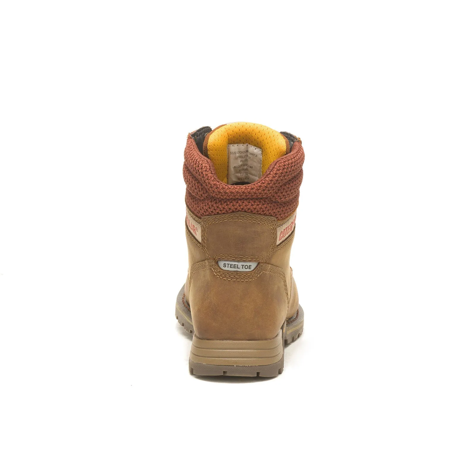 Women's Paisley 6 Inch Steel-Toe Work Boot Brown