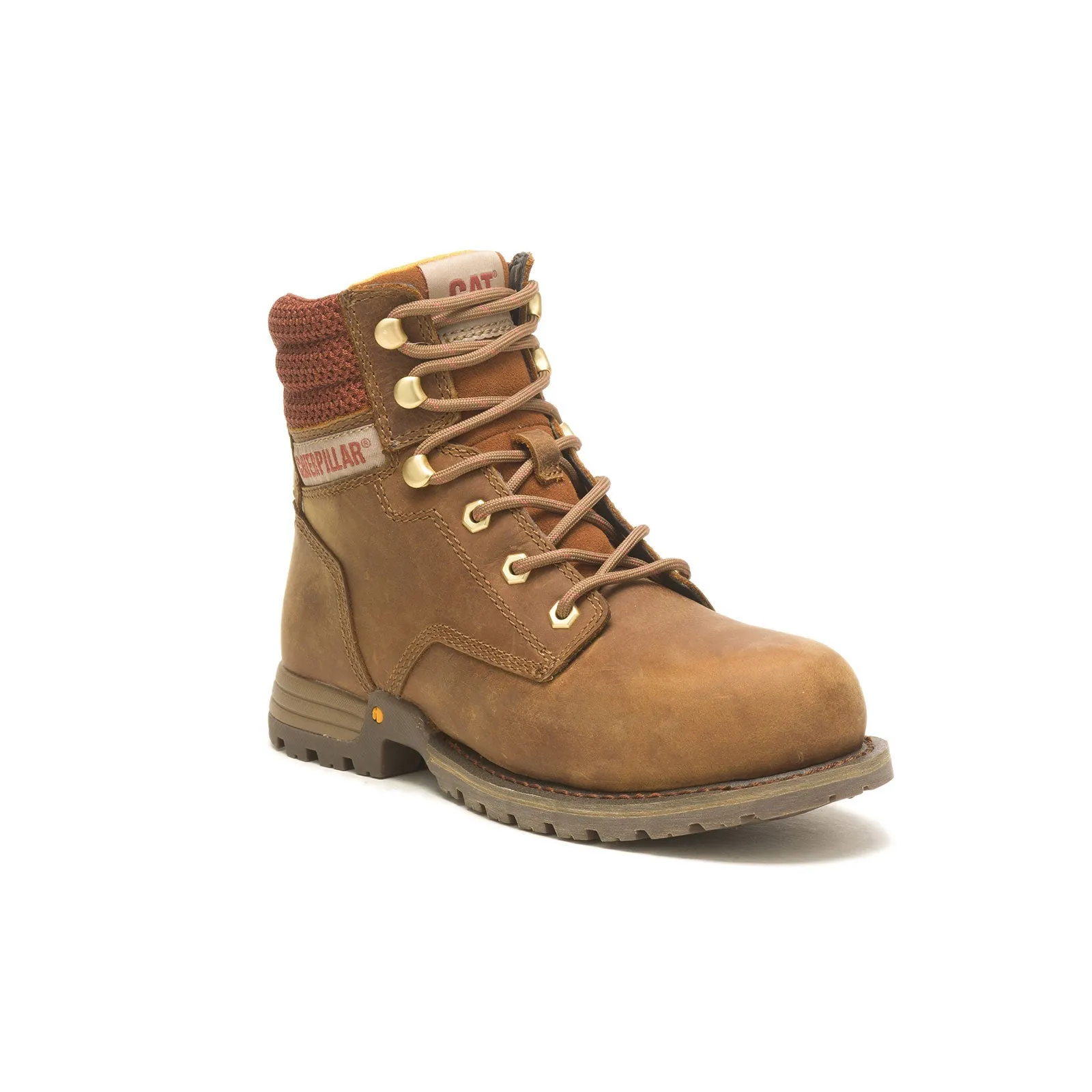 Women's Paisley 6 Inch Steel-Toe Work Boot Brown