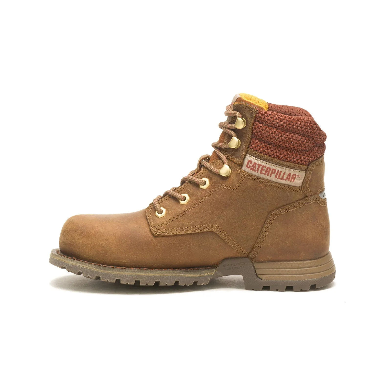 Women's Paisley 6 Inch Steel-Toe Work Boot Brown